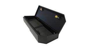 Chevrolet Silverado 2500HD Underseat Lockbox - Rear 60% Bench Seat - Tuffy Products - 2/3 Length with Keyed Lock - Black - `07-`19